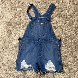 Denim Blue Kids Overalls